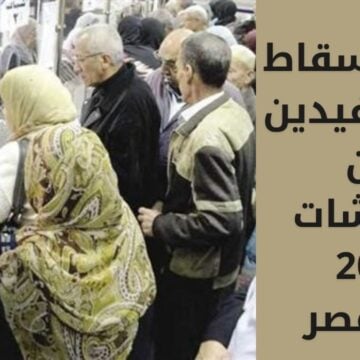 حالات إسقاط المستفيدين من المعاشات 2024 في مصر وفق تحقق بعض الحالات