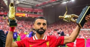 صلاح يحقق رقم قياسي تاريخي بأول 100 مباراة في الدوري الإنجليزي الممتاز