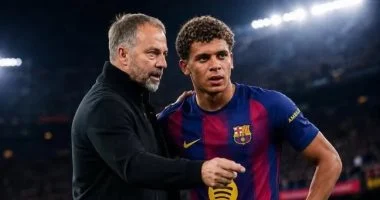 برشلونة يسعى لتفعيل خيار شراء حمزة عبد الكريم من نادي الأهلي خلال الفترة القادمة 6 20260522040927927 383