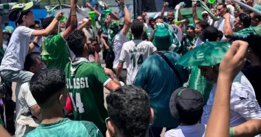 جماهير المصري تتوافد على السويس لدعم الفريق في مواجهة إنبي 1 202606080357575757 12610