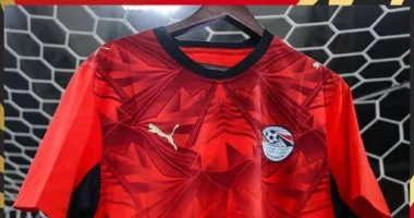 منتخب مصر في المونديال يطلق قميص تاريخي يحمل نقوش فرعونية مميزة 1 20260609110616616 390