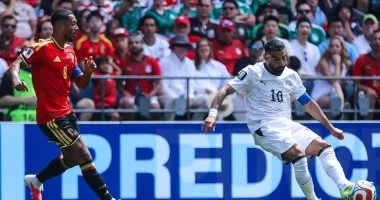 تعادل سلبي بين مصر وبلجيكا بعد 75 دقيقة مع إصابة محمد صلاح في المباراة 1 202606151035503550 390