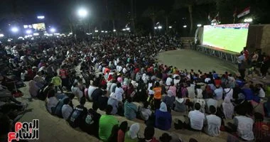 جماهير مصر تتوافد على مركز شباب الجزيرة لمتابعة مباراة مصر وبلجيكا صور 2 202606151052265226 22650
