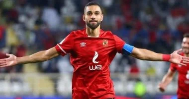 ذكرى لا تنسى لأول هدف عمرو السولية مع الأهلي في مباراة الصاروخ الأول 1 202503300128502850