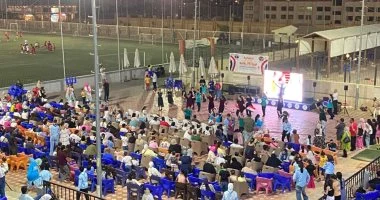 زايد تحتفل بفوز منتخب مصر على استراليا بشاشات عرض عملاقة في فعاليات التنمية الشبابية 1 202607030842594259 12607