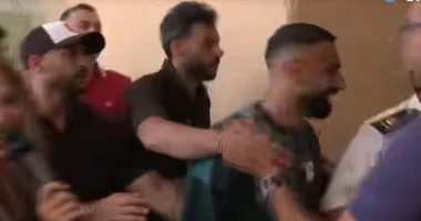 لحظة وصول محمد صلاح إلى فندق الإقامة في العلمين بعد العودة من كأس العالم فيديو 1 20260710020117117 391