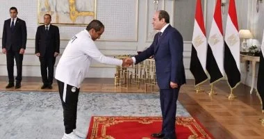 محمد مراد منسق منتخب مصر يؤكد سعادة الجميع بتكريم الرئيس 1 202607111141594159 394