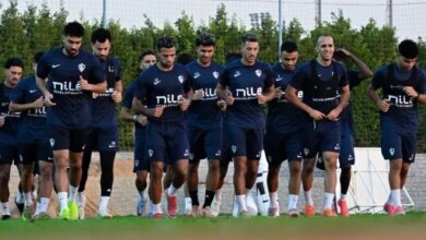 الزمالك يستعد بقوة لمباراة أبو قير للأسمدة غدا في الدوري الممتاز 4 202609051213361336 12610