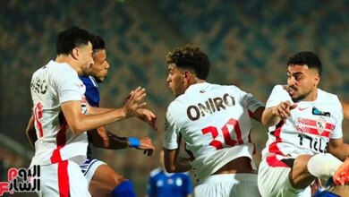 الزمالك يحافظ على التفوق في المباراة وأبو قير يسعى لتعديل النتيجة 5 202609080917391739 77